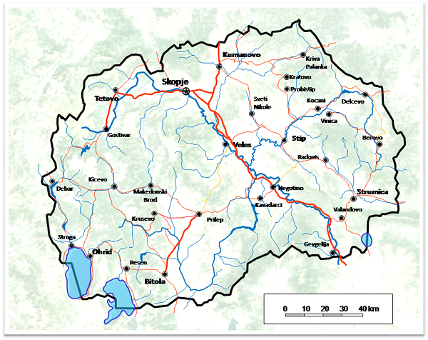Macedonian map